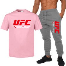 Load image into Gallery viewer, Small feet loose breathable casual Pants Men UFC Suit Summer MMA Ultimate Fighting Championship Trousers Mens jogger pants Women
