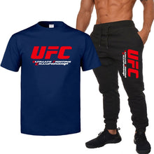 Load image into Gallery viewer, Small feet loose breathable casual Pants Men UFC Suit Summer MMA Ultimate Fighting Championship Trousers Mens jogger pants Women
