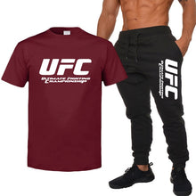Load image into Gallery viewer, Small feet loose breathable casual Pants Men UFC Suit Summer MMA Ultimate Fighting Championship Trousers Mens jogger pants Women