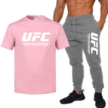 Load image into Gallery viewer, Small feet loose breathable casual Pants Men UFC Suit Summer MMA Ultimate Fighting Championship Trousers Mens jogger pants Women