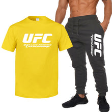 Load image into Gallery viewer, Small feet loose breathable casual Pants Men UFC Suit Summer MMA Ultimate Fighting Championship Trousers Mens jogger pants Women