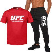 Load image into Gallery viewer, Small feet loose breathable casual Pants Men UFC Suit Summer MMA Ultimate Fighting Championship Trousers Mens jogger pants Women