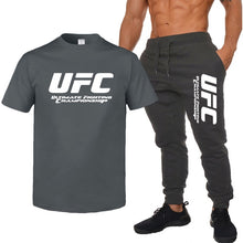 Load image into Gallery viewer, Small feet loose breathable casual Pants Men UFC Suit Summer MMA Ultimate Fighting Championship Trousers Mens jogger pants Women