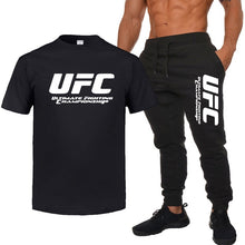 Load image into Gallery viewer, Small feet loose breathable casual Pants Men UFC Suit Summer MMA Ultimate Fighting Championship Trousers Mens jogger pants Women