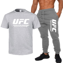 Load image into Gallery viewer, Small feet loose breathable casual Pants Men UFC Suit Summer MMA Ultimate Fighting Championship Trousers Mens jogger pants Women