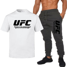 Load image into Gallery viewer, Small feet loose breathable casual Pants Men UFC Suit Summer MMA Ultimate Fighting Championship Trousers Mens jogger pants Women