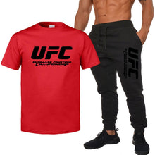 Load image into Gallery viewer, Small feet loose breathable casual Pants Men UFC Suit Summer MMA Ultimate Fighting Championship Trousers Mens jogger pants Women