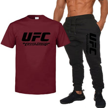 Load image into Gallery viewer, Small feet loose breathable casual Pants Men UFC Suit Summer MMA Ultimate Fighting Championship Trousers Mens jogger pants Women