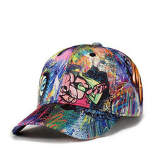 Load image into Gallery viewer, TOHUIYAN Graffiti Printed Baseball Cap Men Women