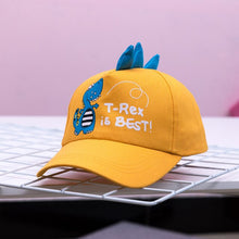 Load image into Gallery viewer, Brand Cute 2-10 Years Old Kids Dinosaur Hat Cotton Mesh Baseball Caps
