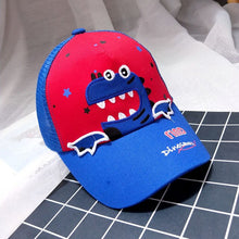 Load image into Gallery viewer, Brand Cute 2-10 Years Old Kids Dinosaur Hat Cotton Mesh Baseball Caps