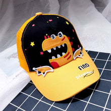 Load image into Gallery viewer, Brand Cute 2-10 Years Old Kids Dinosaur Hat Cotton Mesh Baseball Caps