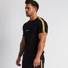 Load image into Gallery viewer, 2019 New autumn men&#39;s sports suit cotton printing compression sportswear