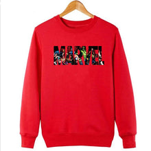 Load image into Gallery viewer, Hot new MARVEL Crew Neck Sweatshirt Fashion Cotton Print Hip Hop Hoodie Sweatshirt Men's