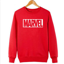 Load image into Gallery viewer, Hot new MARVEL Crew Neck Sweatshirt Fashion Cotton Print Hip Hop Hoodie Sweatshirt Men's