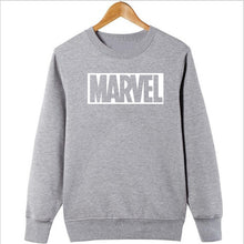 Load image into Gallery viewer, Hot new MARVEL Crew Neck Sweatshirt Fashion Cotton Print Hip Hop Hoodie Sweatshirt Men's