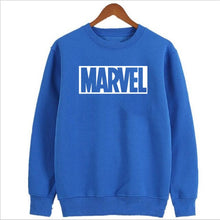 Load image into Gallery viewer, Hot new MARVEL Crew Neck Sweatshirt Fashion Cotton Print Hip Hop Hoodie Sweatshirt Men's