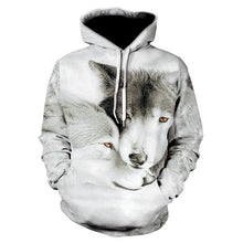 Load image into Gallery viewer, 2019 New Star-headed wolf print Hoodies Men