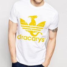 Load image into Gallery viewer, Daenerys Dragon Dracarys funny t shirt men summer new white Vintage GOT unisex casual t-shirt homme Harajuku