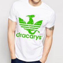 Load image into Gallery viewer, Daenerys Dragon Dracarys funny t shirt men summer new white Vintage GOT unisex casual t-shirt homme Harajuku