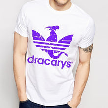 Load image into Gallery viewer, Daenerys Dragon Dracarys funny t shirt men summer new white Vintage GOT unisex casual t-shirt homme Harajuku