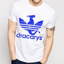 Load image into Gallery viewer, Daenerys Dragon Dracarys funny t shirt men summer new white Vintage GOT unisex casual t-shirt homme Harajuku
